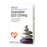 Coenzima Q10, 120 mg, 40 cápsulas vegetales, Alevia