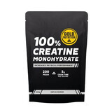 Creatina monohidrato sin sabor, 200 g, Gold Nutrition