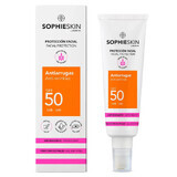Crème solaire anti-rides SPF 50 Protection du visage, 50 ml, Sophieskin