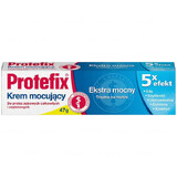 Protefix, crema fijadora para prótesis dentales, extrafuerte, 5 x efecto, 47 g