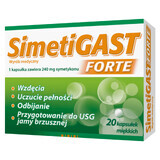 SimetiGast Forte 240 mg, 20 cápsulas flexibles