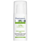 Pharmaceris T Sebo-Almendra Peeling, crema de noche 10% ácido mandélico, fase II exfoliación, 50 ml