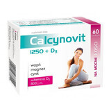 Calcynovit 1250 + D3, 60 comprimidos