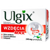 Ulgix Flatulence Max 240 mg, 30 cápsulas blandas