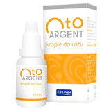 Otoargent, gotas óticas, 15 ml