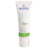 Iwostin Purritin Rehydrin, crema hidratante restauradora, pieles desecadas por tratamientos dermatológicos, 40 ml