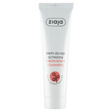 Ziaja, crema de manos protectora con extracto de algodón, 100 ml