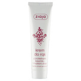 Ziaja, crema de manos con proteínas de cachemira y manteca de karité, 100 ml