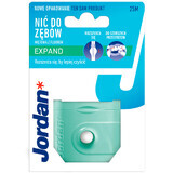 Jordan Expand Floss, hilo dental con flúor, encerado, menta, 25 m