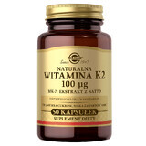 Solgar Natural Vitamin K2 100 µg, 50 capsules