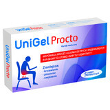 UniGel Procto, supositorios rectales, 5 uds.