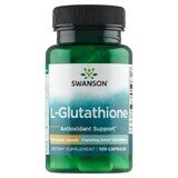 Swanson L-Glutathione, L-glutathione 100 mg, 100 capsules