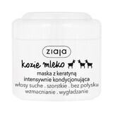 Ziaja Leche de Cabra, mascarilla capilar acondicionadora intensiva con queratina, 200 ml