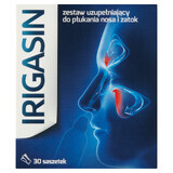 Irigasin, set de enjuague nasal y sinusal complementario, 30 sobres