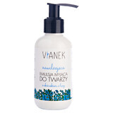 Vianek, emulsión limpiadora facial hidratante con extracto de tilo, 150 ml