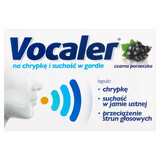 Vocaler, black currants, 12 pills