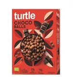 Knapperige eco-granenbollen omhuld met chocolade, 300g, Turtle