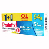 Protefix, crema fijadora para prótesis dentales, extrafuerte, 2 x 47 g