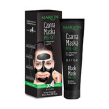 Marion Peel Off, mascarilla facial negra peel-off con carbón activo, 25 g