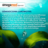 Omegamed Immunity 3+, DHA de algas, para niños mayores de 3 años, 30 pastillas de gel