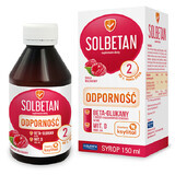 Solbetan Immunity, jarabe, para niños a partir de 2 años, sabor frambuesa, 150 ml