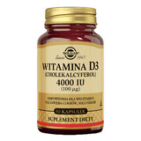 Solgar Vitamina D3 4000 UI, 60 cápsulas vegetales