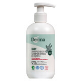 Derma Eco Bebé, champú, jabón de baño para bebés desde el primer día, 250 ml