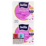 Bella Perfecta Ultra, Toallas higiénicas sedosas Drai con alas, deo fresh, Violeta, 20 uds.