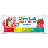 Healthy Yummy Yummy Lollipop, Throat, Raspberry Flavor, 1 Piece