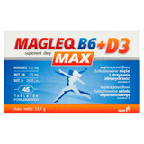 MagleQ B6 Max + D3, 45 comprimés