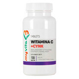 MyVita, Vitamina C + zinc, 100 comprimidos