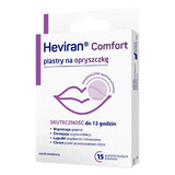 Heviran Comfort, parches herpes, 15 uds.