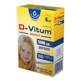 D-Vitum 1000 UI, vitamina D para niños mayores de 1 año, aerosol, 6 ml