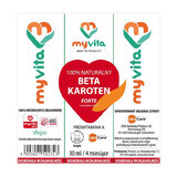 MyVita 100% Natural Beta Caroteno, Provitamina A gotas, 30 ml