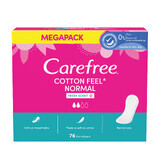 Compresas higiénicas Carefree Cotton Feel Normal, aroma fresco, 76 uds.