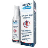 MYCOfast, spray para pies y calzado, 150 ml