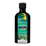 EstroVita Genius Kids, ésteres de ácidos grasos Omega 3-6-9, sabor limón, 150 ml