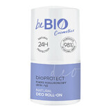 beBIO Ewa Chodakowska, desodorante natural roll-on bioProtect, ácido hialurónico y arroz salvaje, 50 ml