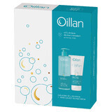 Set Oillan, gel limpiador graso, 400 ml + dermo-crema hidratante, 200 ml