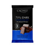 Chocolate amargo con 70% de cacao, 300 g, Cachet