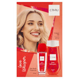 C-THRU Love Whisper set, desodorante, 75 ml + gel de ducha, 250 ml