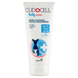 Cudocell Baby Derm, emulsión facial y corporal, piel atópica, seca e irritada, desde el primer día de vida, 180 ml