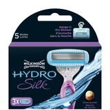 Wilkinson Sword Hydro Silk, cartuchos de afeitar, 3 piezas