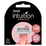 Wilkinson Sword Intuition Complete, cartuchos de afeitar, 3 piezas