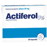 Actiferol FE 30 mg, 30 cápsulas