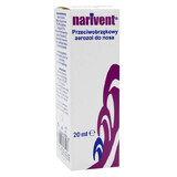 Narivent aerozol do nosa, 20 ml