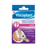 Tiritas Viscoplast para callos con ácido salicílico, 6 unidades