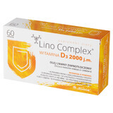 Lino Complex Vitamina D3 2000 UI, 60 cápsulas