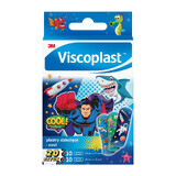 Viscoplast Cool, tiritas para niños, 20 unidades