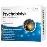 Activlab Pharma Psychobiotic, 20 cápsulas enterales